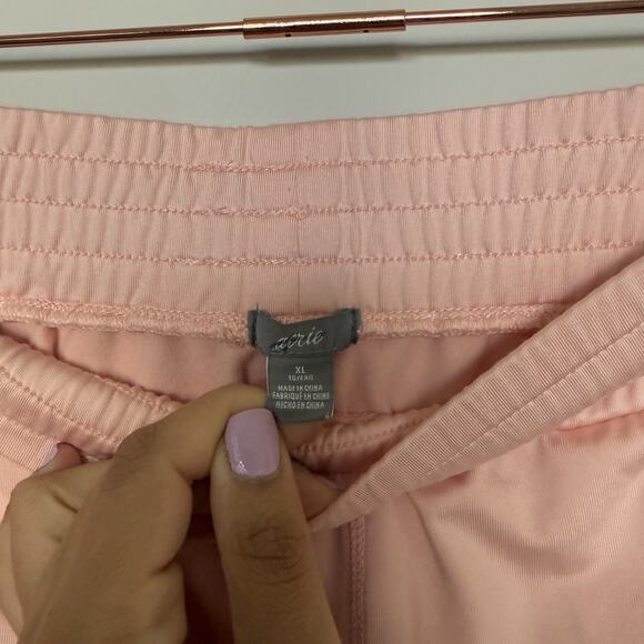 Aerie Womens Wide Leg Track Pants XL Pink Lounge Comfort Y2K Striped Girlcore - Picture 3 of 5